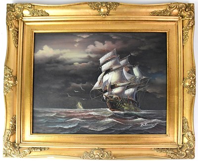 Lot 333 - AMBROSE (20th century); oil on board, study of...