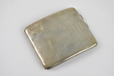 Lot 408 - W T WISEMAN; a George V hallmarked silver...