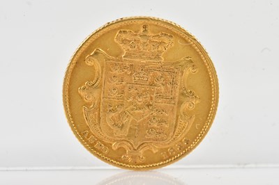 Lot 1048 - A William IV full sovereign, 1833, shield back.