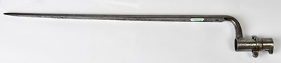 Lot 557 - An 1835-1855 pattern socket bayonet,...