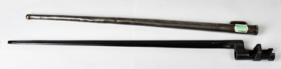 Lot 560 - A WWII Soviet Mosin-Nagant socket spike...
