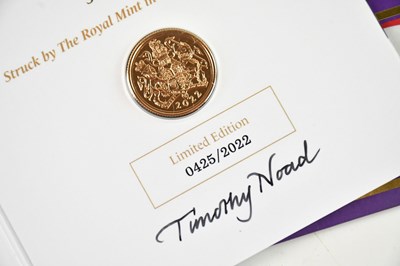 Lot 1032 - An Elizabeth II limited edition full sovereign,...