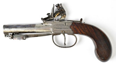 Lot 548 - TURNER & CO; a 19th century flintlock boxlock...