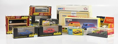 Lot 1548 - CORGI; a collection of boxed diecast vehicles...