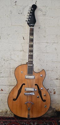 Lot 1301 - A 1960s German Hopf Allround style six string...