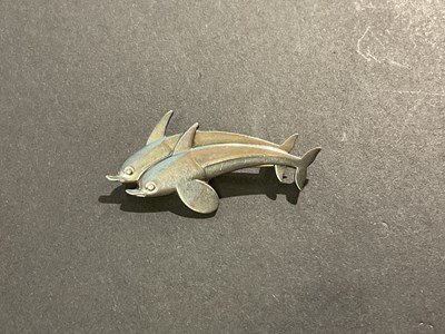 Lot 1334 - ARNO MALINOWSKI FOR GEORG JENSEN; a sterling...
