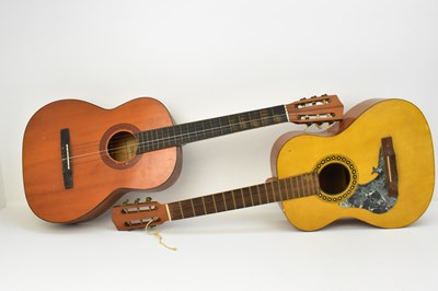 Lot 651 - Two classical guitars comprising a Tatra...