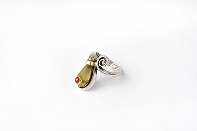 Lot 1105 - ILIAS LALAOUNIS; a silver Halley's Comet...