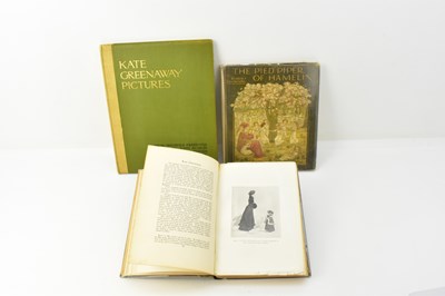 Lot 612 - KATE GREENAWAY; two illustrated books...