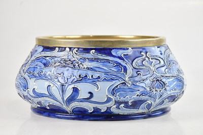 Lot 31 - WILLIAM MOORCROFT DESIGN; a Florian ware salad...