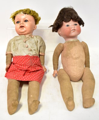 Lot 323 - ARMAND MARSEILLE; a German bisque head doll,...