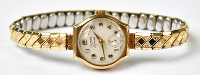Lot 1184 - ROTARY; a 9ct yellow gold ladies' wristwatch,...