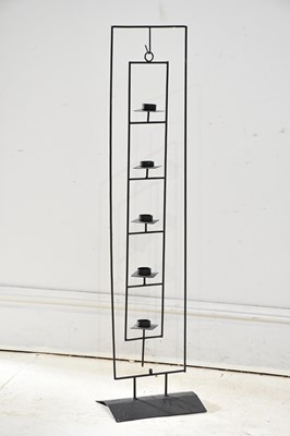 Lot 1197 - A modern candle rack, height 113cm.