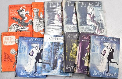 Lot 614 - RONALD SEARLE; a collection of eleven Perpetua...