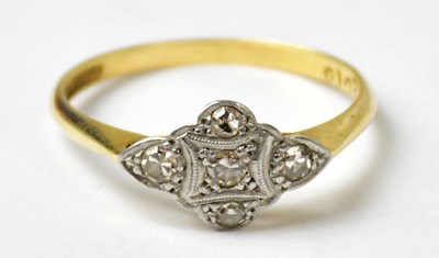 Lot 996 - An early 20th century 18ct yellow gold...