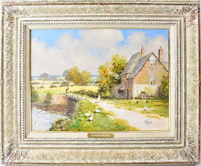 Lot 328 - RICHARD TELFORD (20th Century); oil on panel,...