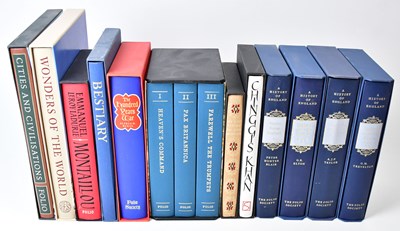 Lot 518 - FOLIO SOCIETY; fourteen titles in slip cases,...