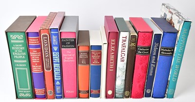 Lot 524 - FOLIO SOCIETY; fifteen titles with slipcases,...
