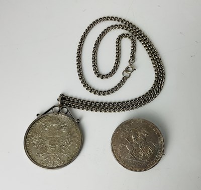 Lot 648 - A Georgian full crown, 1820, now converted to...