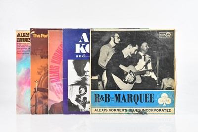 Lot 1493 - ALEXIS KORNER; five albums comprising R & B...