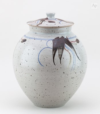 Lot 291 - DEREK CLARKSON (1928-2013); an ovoid stoneware...