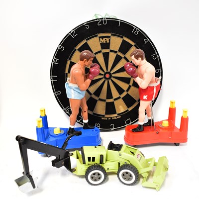 Lot 369 - Various vintage toys including a KO...