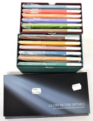Lot 799 - Three stamped silver ingot collections,...