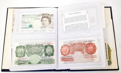 Lot 985 - UK and world banknotes to include £50, £20,...
