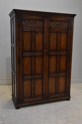 Lot 111 - TITCHMARSH & GOODWIN; a good carved oak six...