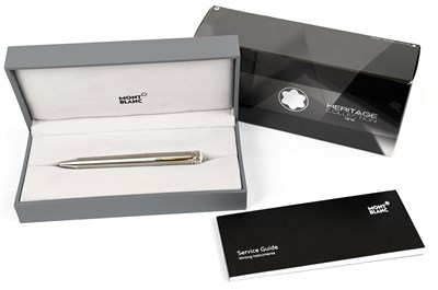 Lot 723 - MONTBLANC; an unused Heritage Collection 1912...