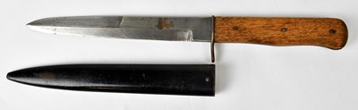 Lot 564 - A WWII German Luftwaffe boot knife, with 16cm...