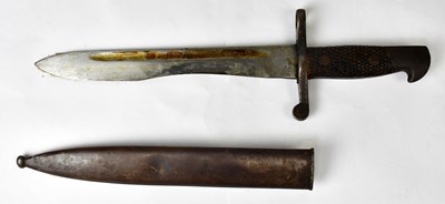 Lot 561 - A WWII Spanish M1941 Toledo bayonet, the 25cm...