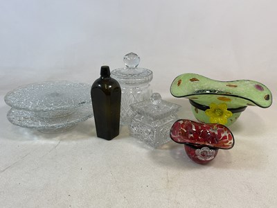 Lot 461 - Two Murano style art glass hat bowls, largest...
