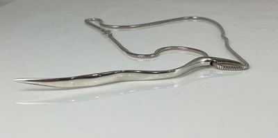 Lot 655 - SARAH JORDAN; a contemporary hallmarked silver...