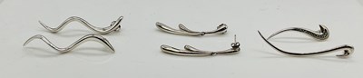 Lot 643 - SARAH JORDAN; three pairs of contemporary...
