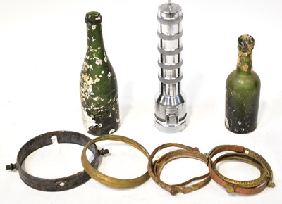 Lot 534 - Items salvaged from shipwrecks, to include a...