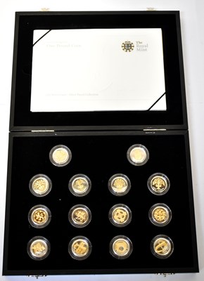 Lot 801 - THE ROYAL MINT; a 'United Kingdom £1 Coin 25th...