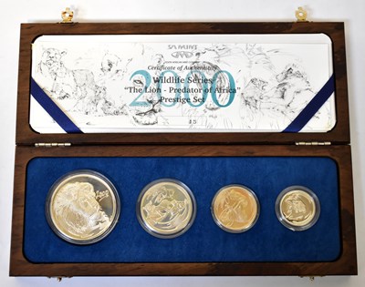 Lot 800 - SOUTH AFRICA MINT; a 'Wildlife Series: The...