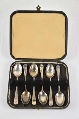 Lot 1267 - R F MOSLEY & CO; a cased set of six George VI...