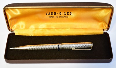 Lot 711 - YARD-O-LED; a hallmarked silver propelling...