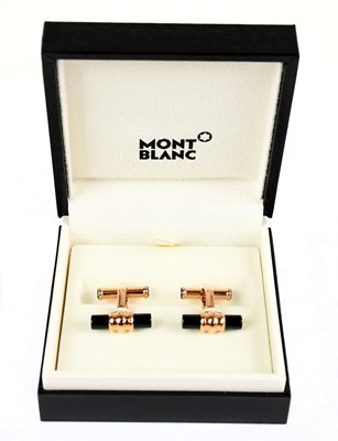 Lot 757 - MONTBLANC; an unused pair of iconic...