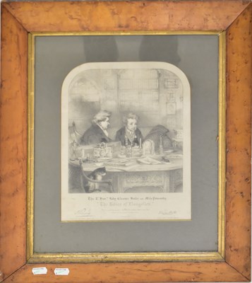Lot 671 - AFTER LADY LEIGHTON; engraving, 'The Ladies of...