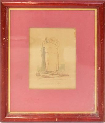 Lot 676 - CYNICUS; colour print 'Amor Vincit Omnes',...