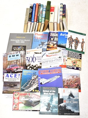 Lot 582 - A quantity of militaria themed books including...