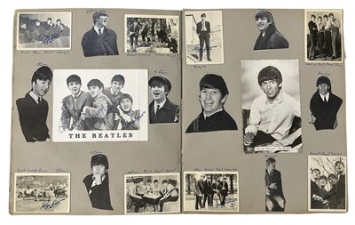 Lot 369 - THE BEATLES; a 1960s/1970s scrapbook...