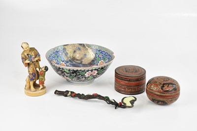 Lot 1726 - An early 20th century Famille Noire Chinese...