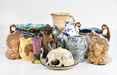 Lot 1862 - A collection of decorative ceramics including...