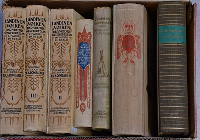 Lot 627 - Seven Dutch books, comprising three volumes of...