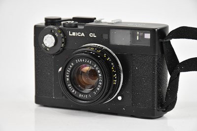 Lot 1277 - LEICA; CL 35mm rangefinder, serial number...