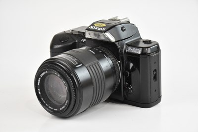 Lot 1279 - NIKON; an F-401s camera, serial number 2530678.